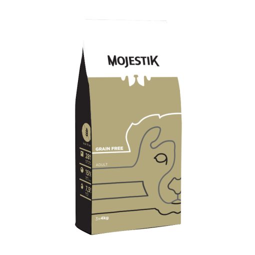 Mojestik Grain Free Adult 12 kg - gabonamentes kutyatáp felnőtt kutyáknak