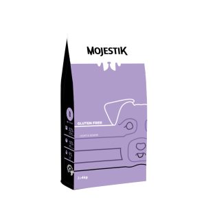   Mojestik Gluten Free Light and Senior 12 kg - glutén- és csirkementes kutyatáp túlsúlyos, idősebb kutyáknak 