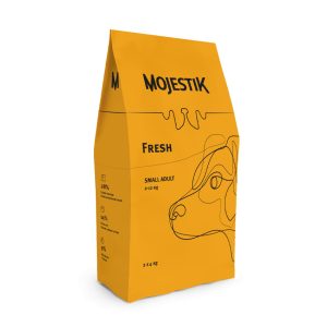   Mojestik Fresh Small Adult 8 kg - gabonamentes felnőtt kutyatáp kistestű kutyáknak