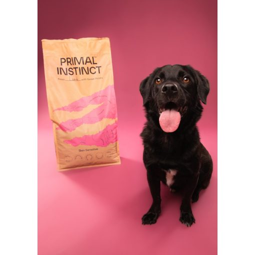 Primal Instinct Skin Sensitive 12 kg - gabona- és csirkementes kutyatáp érzékeny bőrű kutyáknak