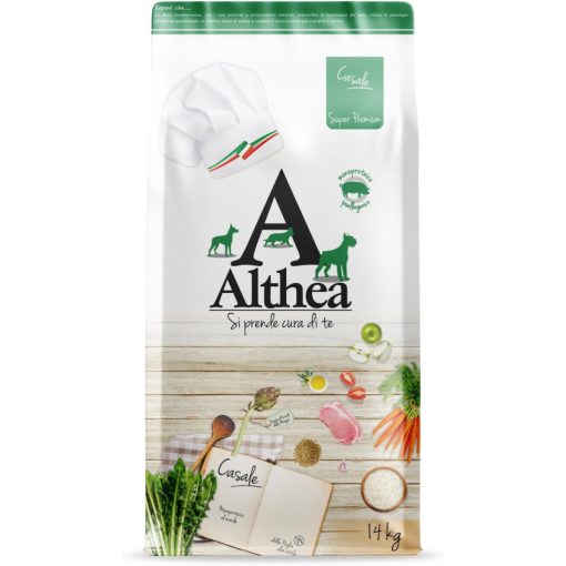 ALTHEA PORK SERTÉSES SZUPERPRÉMIUM KUTYATÁP 14 kg - FELNŐTT KUTYÁKNAK