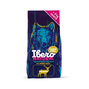   IBERO NATURAL SZARVASHÚSOS, GABONAMENTES SZUPERPRÉMIUM KUTYATÁP M/L 12 kg - FELNŐTT KUTYÁKNAK