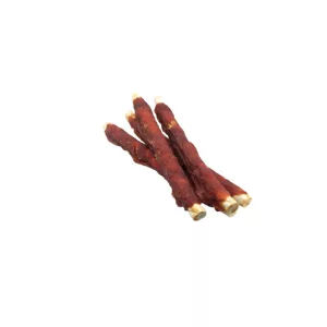   REAL DOG Rawhide Roll Wraps with Duck 25 cm 500 g – Kacsahússal tekert marhabőr rágórúd kutyáknak