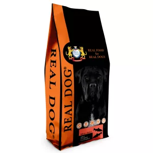   REAL DOG Adult All Breeds Salmon & Rice 20 kg – Monoproteines száraztáp lazaccal és rizzsel felnőtt kutyáknak