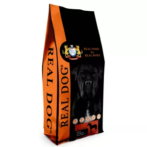   REAL DOG Adult All Breeds Horse & Rice 20 kg – Monoproteines száraztáp lóhússal és rizzsel felnőtt kutyáknak